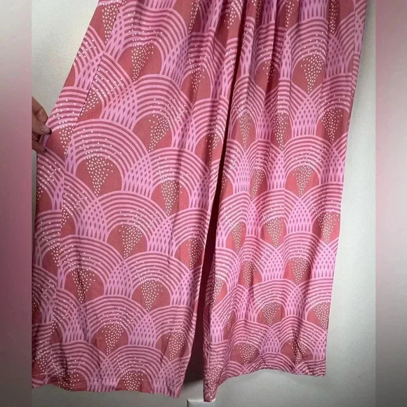 Leroli “Zoe” Pant In Sunset Wide Leg Loose Fit Ankle Length Women’s Size Medium - Picture 5 of 11